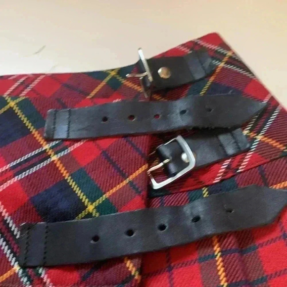 LOCHCARRON NWOT Tartan Billie Scottish Wrap Around Skirt Size 10 - Picture 7 of 10